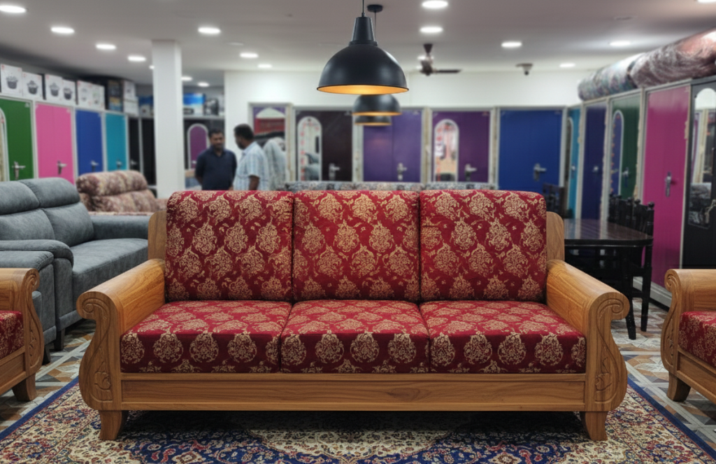 Wooden Sofa